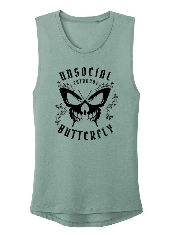 Women's "Unsocial" Muscle Tank