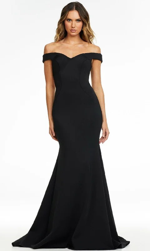 Ashley Lauren 11118 - Cross Back Evening Gown