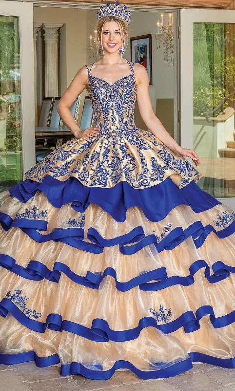 Dancing Queen 1689 - Ruffled Ballgown