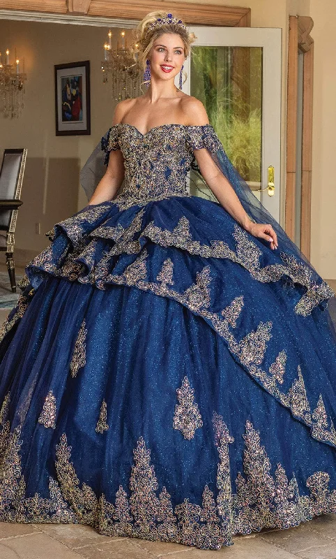 Dancing Queen 1723 - Draped Ballgown