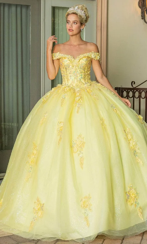 Dancing Queen 1760 - Appliqued Ballgown