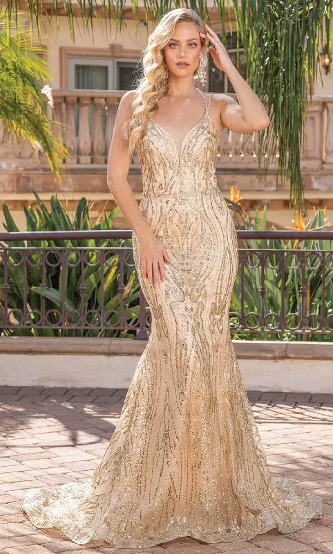 Dancing Queen 4337 - Sequined Gown