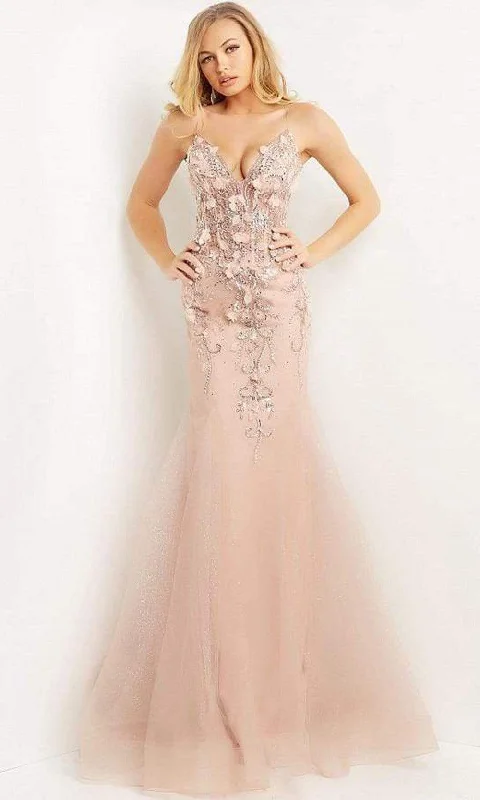 Jovani - Applique Gown 05839SC