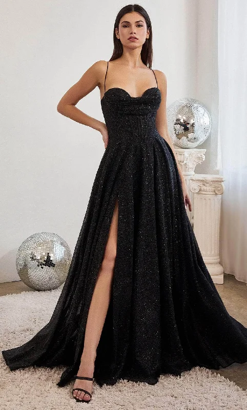 Ladivine CD252 - Lace Up Gown