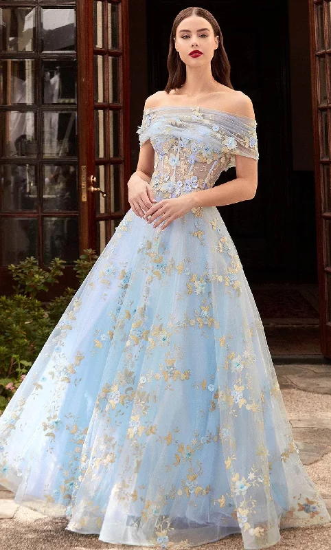 Ladivine CD963 - Floral Ballgown