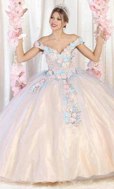 May Queen LK164 - Pastel Ballgown