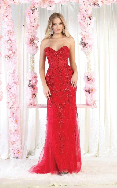 May Queen RQ8013 - Strapless Dress