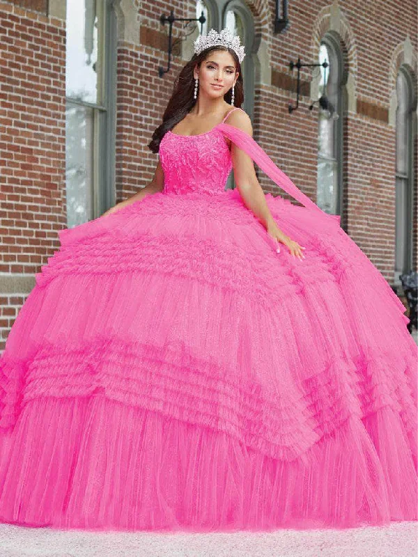 Quinceanera Collection - 26041 Spaghetti Strap Quinceanera Dresses