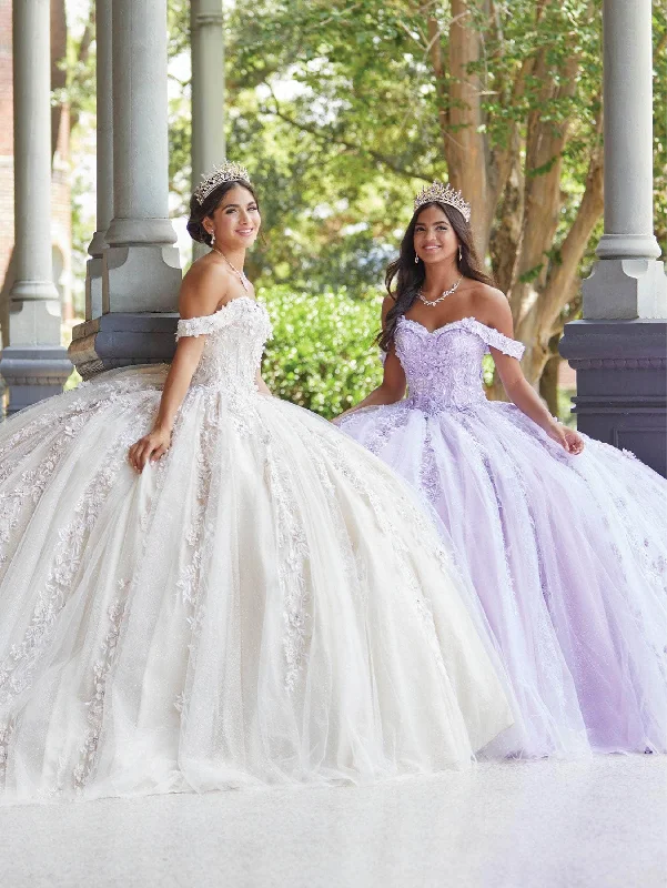 Quinceanera Collection - 26049 Floral Epplique Quinceanera Dresses