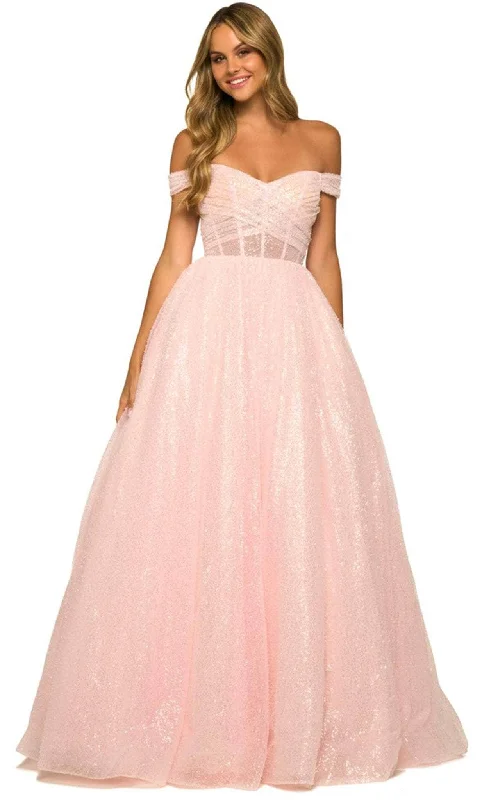 Sherri Hill 55503 - Off-Shoulder Ballgown